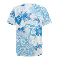Happy Fiji Girmit Day Rugby Jersey Fijian Tapa With Mandala Pattern LT05 - Polynesian Pride