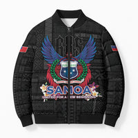 Samoa 64th Independence Anniversary Bomber Puffer Jacket