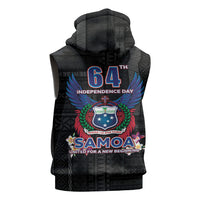 Samoa 64th Independence Anniversary Sleeveless Zip Hoodie