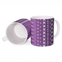 Purple Samoa Malu Tattoo Inspired Ceramic Mug LT05 - Polynesian Pride