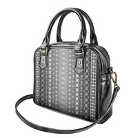Black Samoa Malu Tattoo Inspired Shoulder Handbag - Polynesian Pride