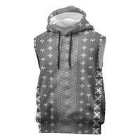 Black Samoa Malu Tattoo Inspired Sleeveless Hoodie - Polynesian Pride