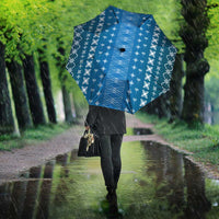 Blue Samoa Malu Tattoo Inspired Umbrella - Polynesian Pride