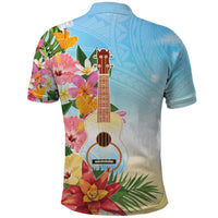 National Ukulele Day Polo Shirt Tropical Vibe