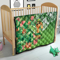 Aloha Hawaii St Patrick's Day Quilt Polynesian Style