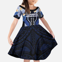 French Polynesia Tuamotu Archipelago Family Matching Summer Maxi Dress and Hawaiian Shirt Polynesian Pattern Unique Style