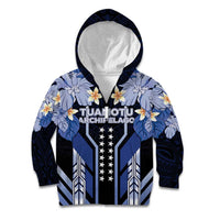 French Polynesia Tuamotu Archipelago Kid Hoodie Polynesian Pattern Unique Style