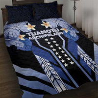 French Polynesia Tuamotu Archipelago Quilt Bed Set Polynesian Pattern Unique Style
