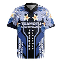 French Polynesia Tuamotu Archipelago Rugby Jersey Polynesian Pattern Unique Style