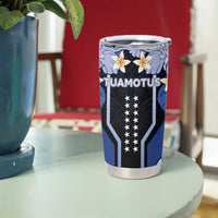French Polynesia Tuamotu Archipelago Tumbler Cup Polynesian Pattern Unique Style
