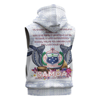 Samoa Independence Day Sleeveless Hoodie Samoa United For A New Beginning
