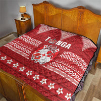 Tonga King Tupou VI Day Quilt Traditional Tongan Kupesi Pattern