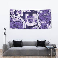 Utah State Polynesian Heritage Tapestry Floral Tribal Pattern Tropical Flowers LT05 - Polynesian Pride