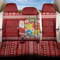 Tonga Christmas Back Car Seat Cover Kilisimasi Fiefia Santas Coat Of Arms