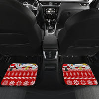 Tonga Christmas Car Mats Kilisimasi Fiefia Santas Coat Of Arms LT05 - Polynesian Pride