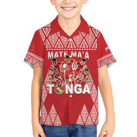 Custom Tonga Rugby Hawaiian Shirt Tonga Mate Ma'a Take The Lead
