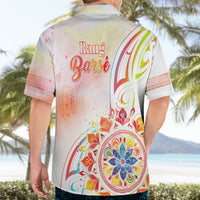 Happy Holi Festival Hawaiian Shirt Rangoli With Polynesian Pattern LT05 - Polynesian Pride