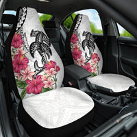 White Polynesian Hammerhead Shark Tribal Pattern Car Seat Cover LT05 One Size White - Polynesian Pride