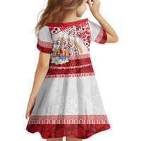 French Polynesia Internal Autonomy Day Family Matching Short Sleeve Bodycon Dress and Hawaiian Shirt Tropical Hibiscus And Turtle Pattern