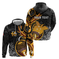 Personalised Papua New Guinea Hoodie Happy Independence Day LT05 - Polynesian Pride