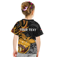 Personalised Papua New Guinea Kid T Shirt Happy Independence Day LT05 - Polynesian Pride