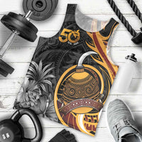 Personalised Papua New Guinea Men Tank Top Happy Independence Day LT05 - Polynesian Pride