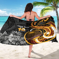 Personalised Papua New Guinea Sarong Happy Independence Day LT05 - Polynesian Pride