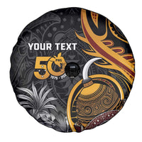 Personalised Papua New Guinea Spare Tire Cover Happy Independence Day LT05 - Polynesian Pride