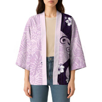 Polynesia Hibiscus Kimono Thistle Curve Motif LT05 - Polynesian Pride