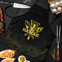 Aloha Hawaii Kahili Apron Kanaka Maoli With Kakau Pattern