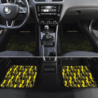 Personalised Aloha Hawaii Kahili Car Mats Kanaka Maoli With Kakau Pattern