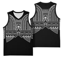 Philippines Igorot Tribal Inspired Basketball Jersey Black Version