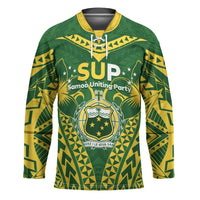 Samoa SUP Hockey Jersey Samoan Coat Of Arms - Polynesian Pride