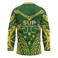 Samoa SUP Hockey Jersey Samoan Coat Of Arms - Polynesian Pride
