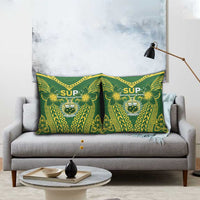 Samoa SUP Pillow Cover Samoan Coat Of Arms - Polynesian Pride