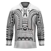 Philippines Igorot Tribal Art Tattoo White Hockey Jersey - Polynesian Pride