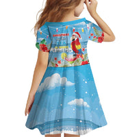 Hawaii Christmas Family Matching Tank Maxi Dress and Hawaiian Shirt Funny Macaw Parrot Tropical Vibe LT05 - Polynesian Pride