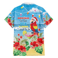 Hawaii Christmas Family Matching Tank Maxi Dress and Hawaiian Shirt Funny Macaw Parrot Tropical Vibe LT05 - Polynesian Pride