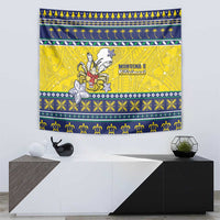 Niue The Rock Christmas Tapestry Niuean Crab Monuina E Kilisimasi LT05 - Polynesian Pride