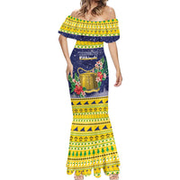 Tokelau Christmas Mermaid Dress Tokelauan Badge Manuia Te Kilihimahi
