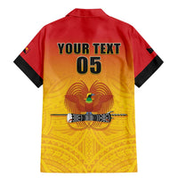 Papua New Guinea Rugby Custom Family Matching Mermaid Dress and Hawaiian Shirt Go Orchids Pacific Champions LT05 - Polynesian Pride