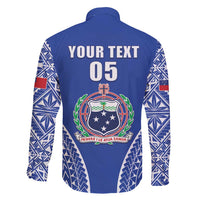 Fetu Samoa Rugby Custom Family Matching Tank Maxi Dress and Hawaiian Shirt Go Champions