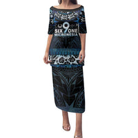 Micronesia FSM 691 Family Matching Puletasi and Hawaiian Shirt Respect Culture