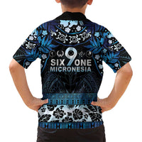 Micronesia FSM 691 Family Matching Tank Maxi Dress and Hawaiian Shirt Respect Culture LT05 - Polynesian Pride