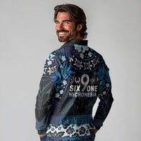 Micronesia FSM 691 Long Sleeve Polo Shirt Respect Culture