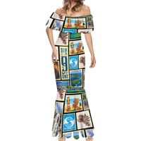 FSM Micronesia Culture Mermaid Dress