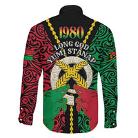 Vanuatu 46th Independence Day Family Matching Puletasi and Hawaiian Shirt Long God Yumi Stanap Wild Boar LT05 - Polynesian Pride