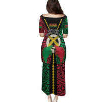 Vanuatu 45th Independence Day Family Matching Puletasi and Hawaiian Shirt Long God Yumi Stanap Wild Boar LT05