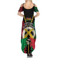 Vanuatu 45th Independence Day Summer Maxi Dress Long God Yumi Stanap Wild Boar LT05
