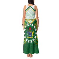 Personalised Cook Islands Ra o te Ui Ariki Tank Maxi Dress Polynesian Pattern LT05 - Polynesian Pride